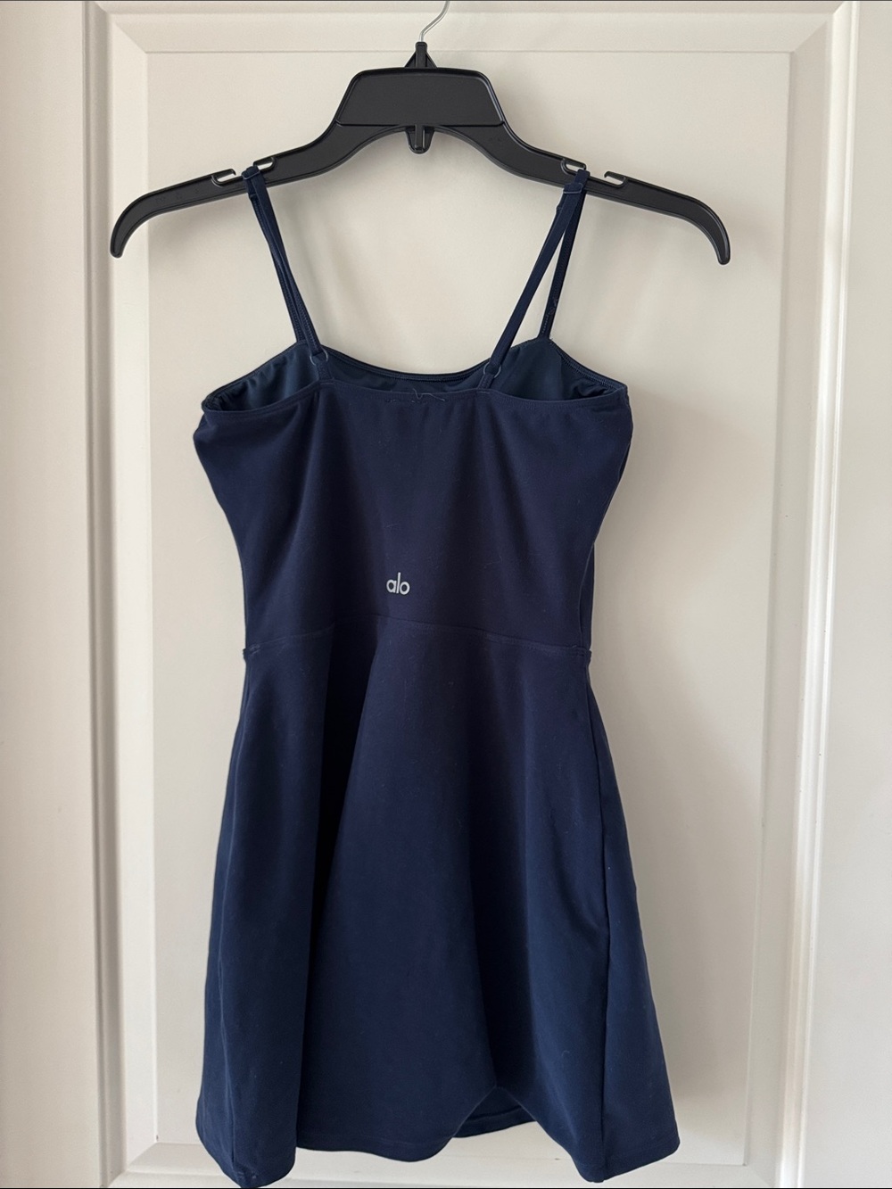 ALO Yoga Navy Strappy Mini Dress
